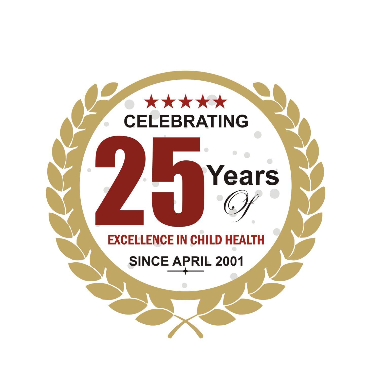 Celebrating 25 years of excellence in child health, since April 2001