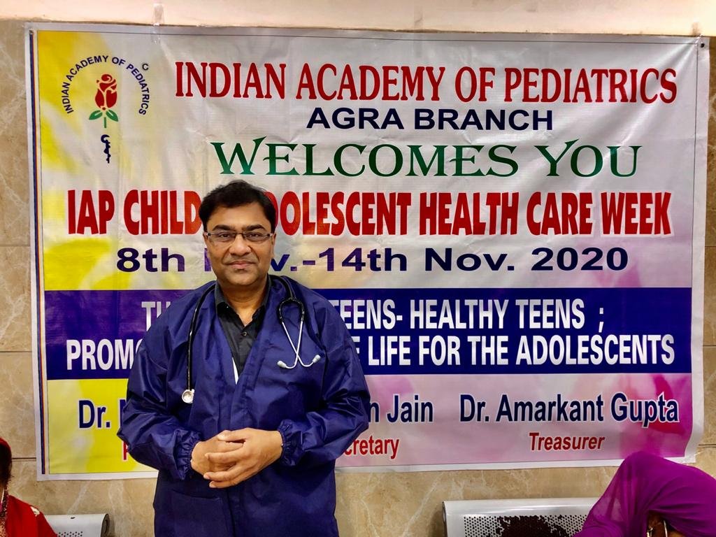 Newspaper feature — Dr. Arun Jain, Dr Arun Child Hospital
